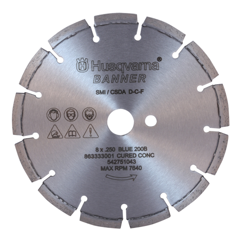 Husqvarna Banner Line Crack Saw Blue 200B | 8 500 1DP CRACK SAW BLD-CONC