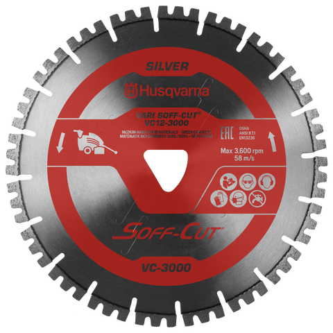 Husqvarna VARI SOFF-CUT VC-3000 | VC14S14-3000 Blade W/Skid