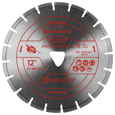 Husqvarna TACTI SOFF-CUT FLX-3000 | FLX6.5-3000 Blade w/Skid