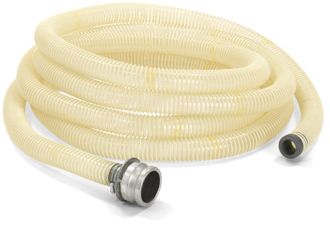 2" vacuum hosing with end fittings (10 m)