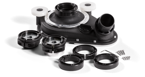 Husqvarna Dust shroud | DUST SHROUD Composite HUSK US FLEX 5" Deluxe Black