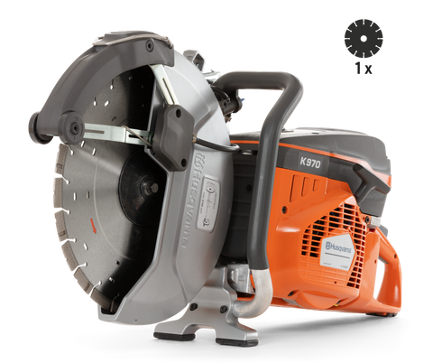 Husqvarna K 970 SmartGuard | POWER CUTTER K 970 SmartGuard 16" | SmartGuard | Blade Incl