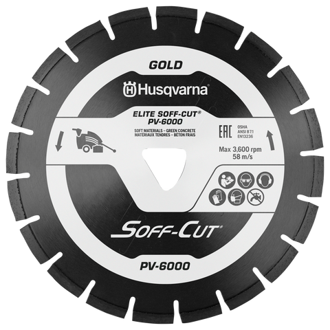 Husqvarna ELITE SOFF-CUT PV-6000 | PV14-6000 BLADE/SKID PL