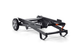 Tile and masonry saw mobile stand, folded