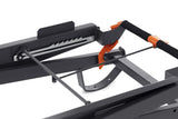 Tile and masonry saw mobile stand, locking mechanism