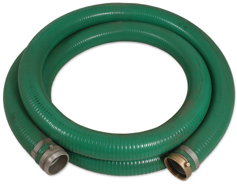 MI-T-M 15-0356 Hard Suction Hose with Fittings 4-Inch
