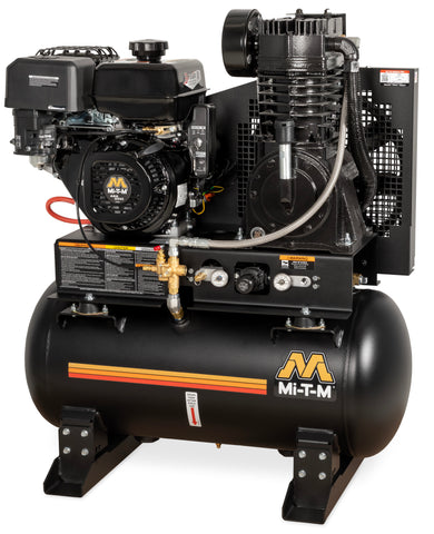MI-T-M ABS-14M-30H 30-Gallon Two Stage Gasoline