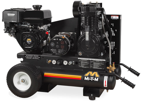 MI-T-M AG2-PM14-08M1E 8-Gallon Two Stage Gasoline Combination