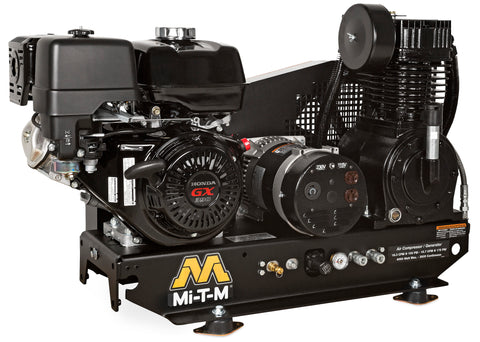 MI-T-M AG2-SH13-B Base-Mount Two Stage Gasoline Combination