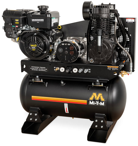 MI-T-M AG2-SV14-30ME 30-Gallon Two Stage Gasoline Combination