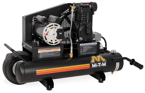 MI-T-M AM1-PE15-08M 8-Gallon Single Stage Electric