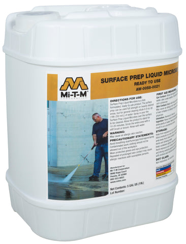 MI-T-M AW-0058-0021 Surface Prep Liquid Microbes