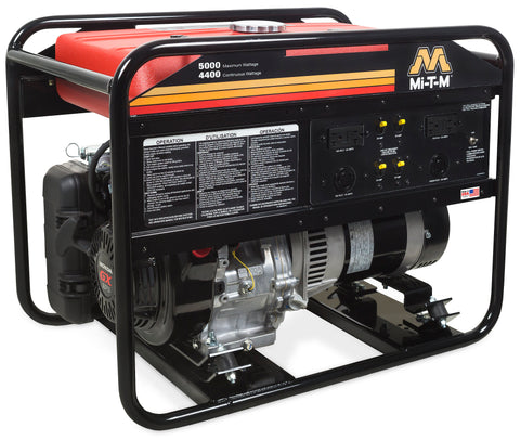MI-T-M GEN-5000-0MH0 5000-Watt Gasoline Generator