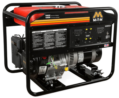 MI-T-M GEN-5000-0MK0 5000-Watt Gasoline Generator