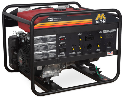 MI-T-M GEN-6000-0MH0 6000-Watt Gasoline Generator