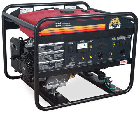 MI-T-M GEN-6000-0MK0 6000-Watt Gasoline Generator