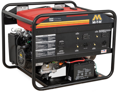 MI-T-M GEN-8000-MMM0 8000-Watt Gasoline Generator