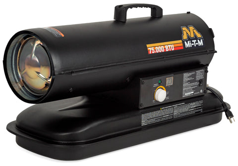 MI-T-M MH-0075-0M11 Kerosene Forced Air Heater