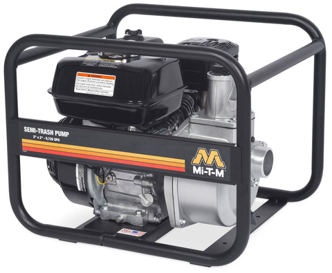 MI-T-M WTP-S02-1MGH Semi-Trash Pump 2-Inch