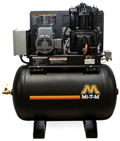 MI-T-M ACS Series 7.5 HP Simplex Horizontal - 80-Gallon ACS-46375-80H