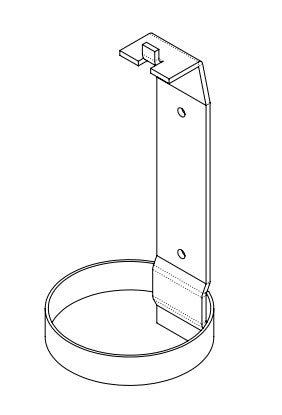 Skyjack : FIRE EXTINGUISHER BRACKET OPT. Part No. 206459