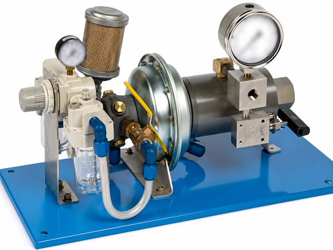 Sprague | S-440-JD-60 Bench Type Air Driven Power Unit, Double-Acting, Lubricated | Part No. 91614-11