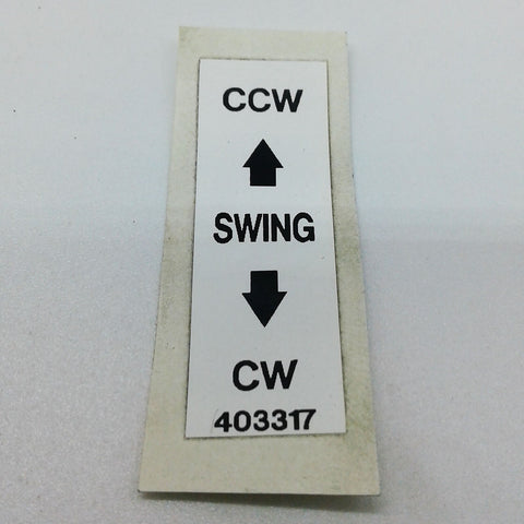 Terex : HANDLE INSERT Part No. 403317TU