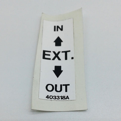 Terex : HANDLE INSERT Part No. 403318TU