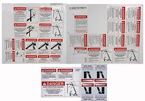 Terex : DECAL KIT Part No. 424748TU