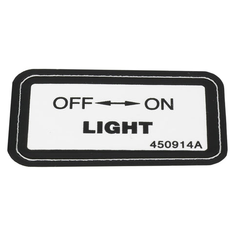 Terex : DECAL  LIGHT Part No. 450914TU