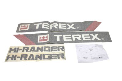Terex : TELESCOPIC LOGO KIT Part No. 456965TU