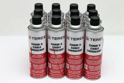 Terex : SAE 30W AEROSOL LUB(1 CASE=12 CANS) Part No. 471317TU