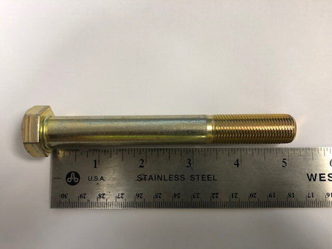 Terex : 5/8-18NF X 5.00 HH Cap Screw GR8 ZP Part No. 485294TU