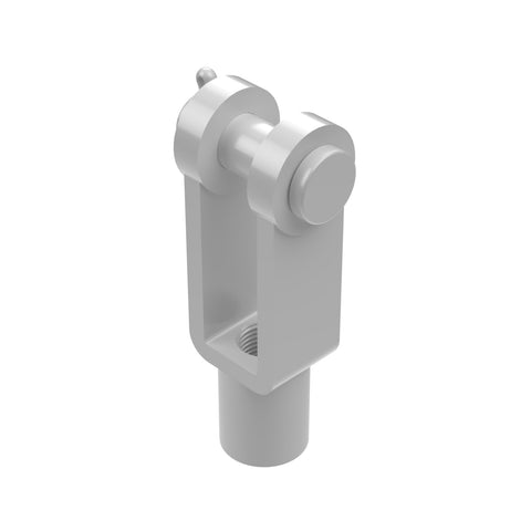 Terex : CLEVIS ROD END FEMALE RH 1/2-20 1/2 PIN 9/16 WIDE Part No. 496106TU