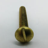 Terex : 5/16-18NC X 2 FHMS BRASS Part No. 55930TU