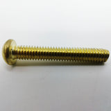 Terex : 5/16-18NC X 2 FHMS BRASS Part No. 55930TU