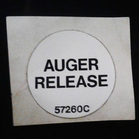 Terex : DECAL - ASB RLS Part No. 57260TU
