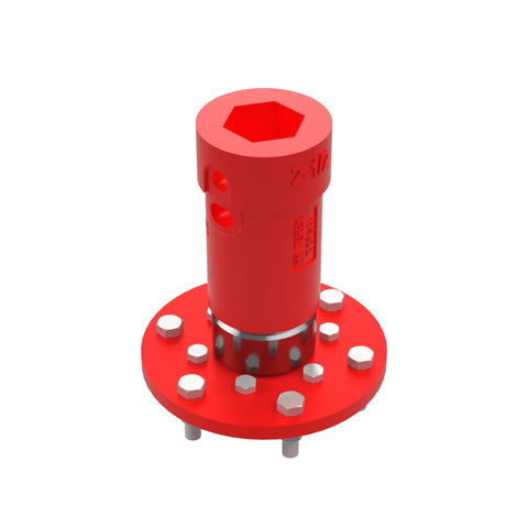 Terex : ADPT SCREW ANCHOR 2-1/2 (S/L) Part No. 65392480TU