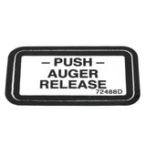 Terex : DECAL - AUG REL (REF 443794 SHEET) Part No. 72488TU