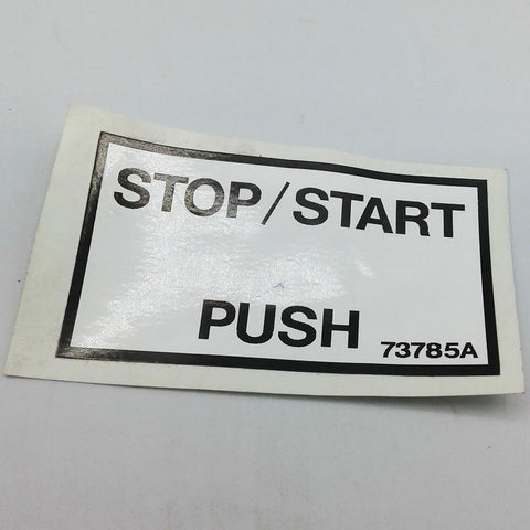 Terex : DECAL Part No. 73785TU