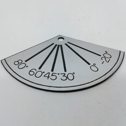 Terex : TX45 ANGLE INDICATOR RH D/L Part No. 74207TU