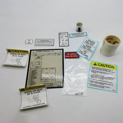 Terex : DECAL INSTALL (86) 5000 Part No. 79510PTU