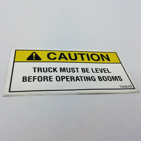 Terex : DECAL  LEVEL  BUBBLE Part No. 79584TU