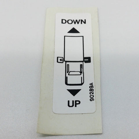 Terex : INSERT - JACK Part No. 90289TU