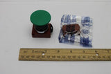 Terex : 2 PIECES SWITCH & PUSH BUTTON = 1 2 PIECES =1 GREEN IN COLOR Part No. H33664TU
