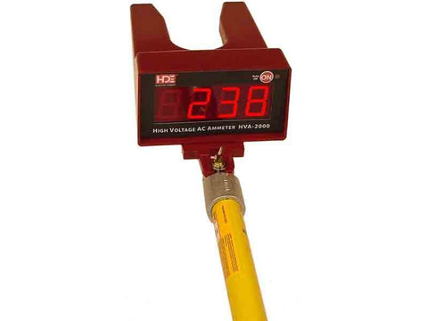 Terex : HD Electric High Voltage Ammeter, 25 to 500Hz, LED #HVA-2000H Part No. HDE-HVA-2000H