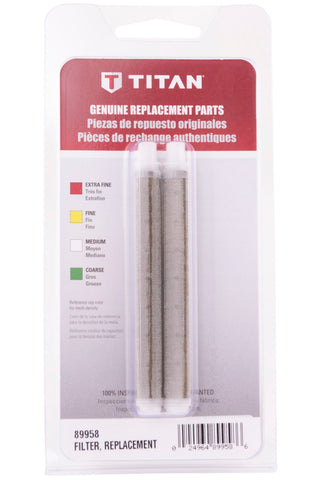 Titan 500-200-06 FILTER, PKGD, MED WHITE 2 PCS
