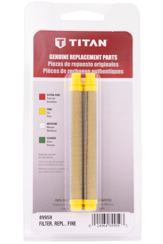 Titan 89959 FILTER, REPL., FINE PKG.