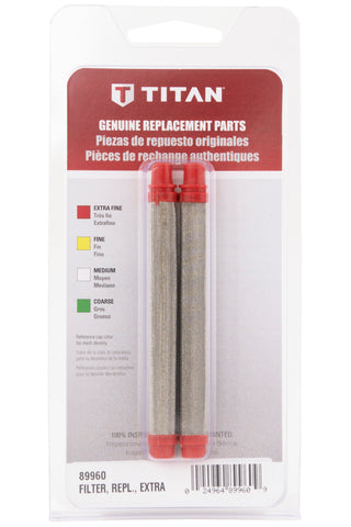 Titan 89960 FILTER, REPL., EXTRA FINE PKG.