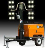 Wanco | WLT-4MK106KVL, 6kW Vertical-Mast Diesel Light Tower w/Kubota D1005 Engine